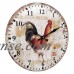 Rooster Wooden Clock   565260867